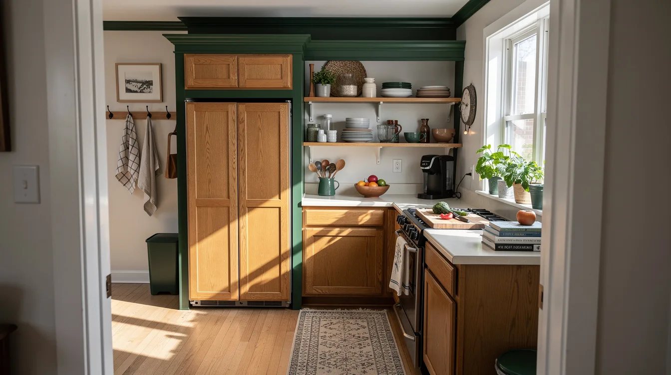 Hide the Cabinet Gaps With Simple Trim