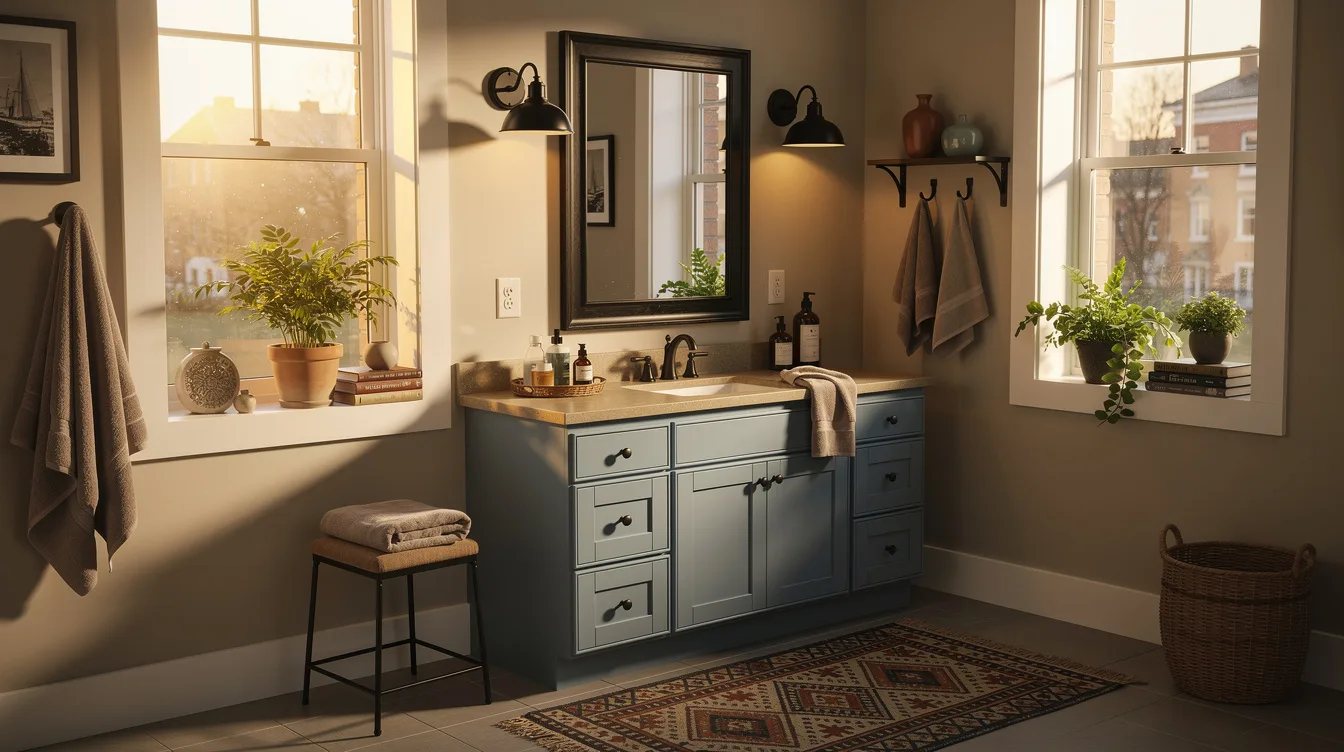 Replace the Builder Mirror with a Framed Panel