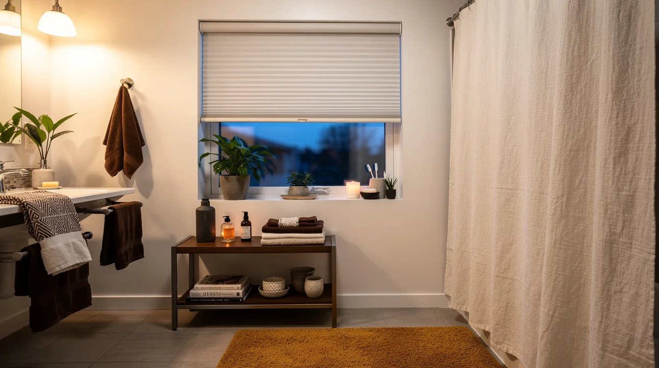 Frame the Window with a Moisture-Safe Shade