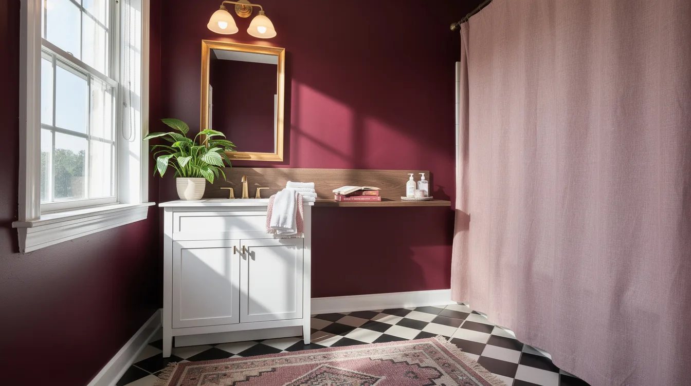 Dated Rental Bathroom? 14 Home Depot Finds Fake a Custom Reno