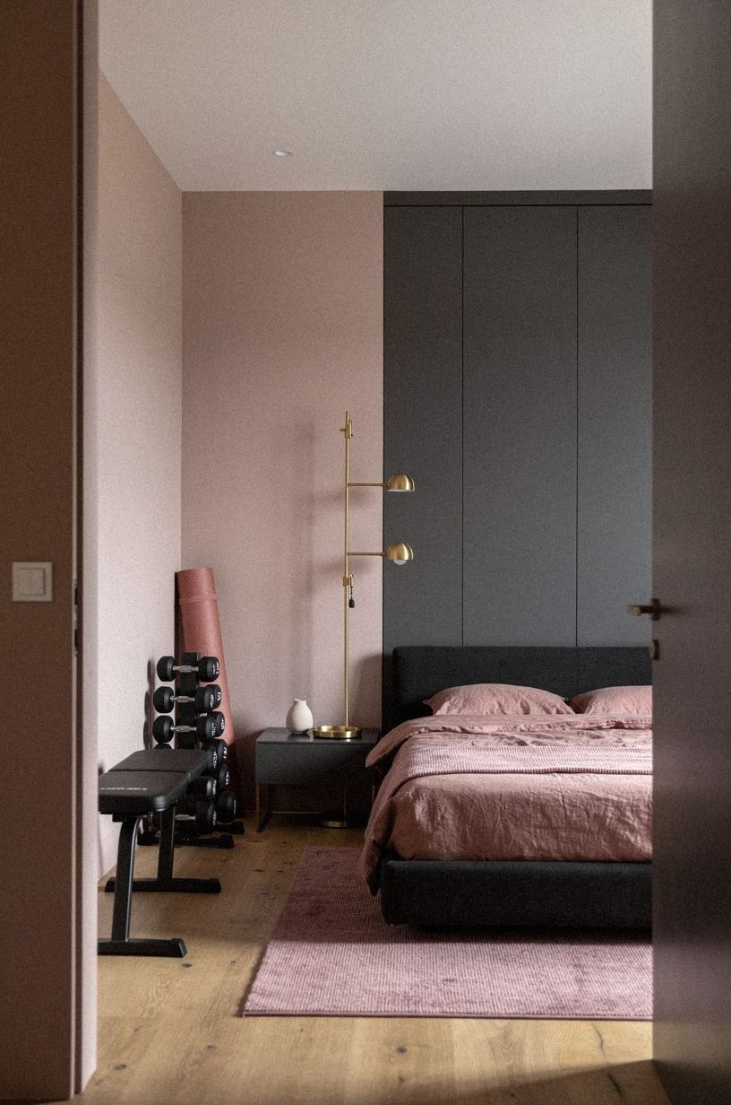 Layer The Three-Height Light Stack for Workout Room Ideas
