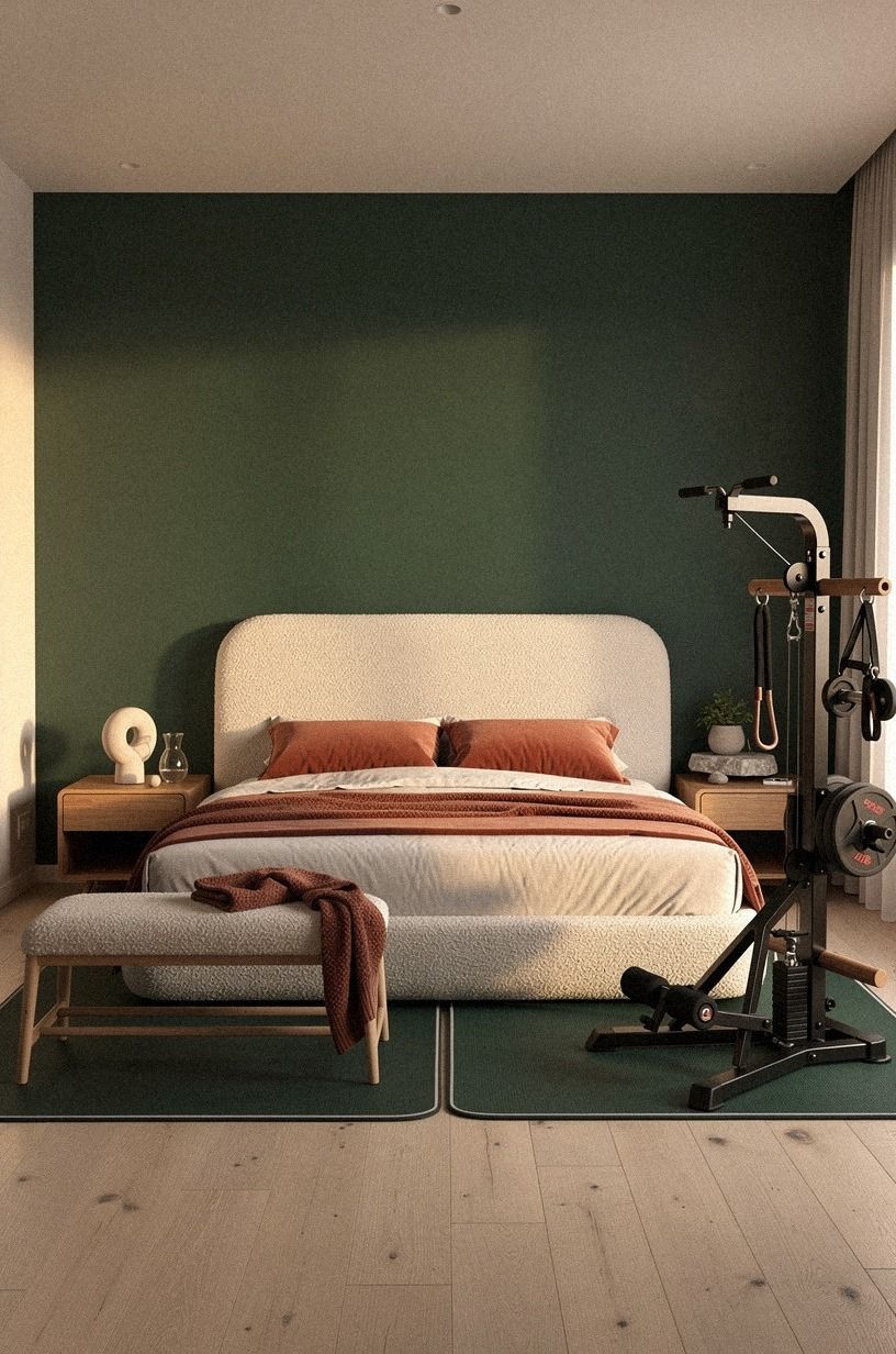 11 Home Gym Ideas for a Spare Bedroom That Need Almost No Extra Room