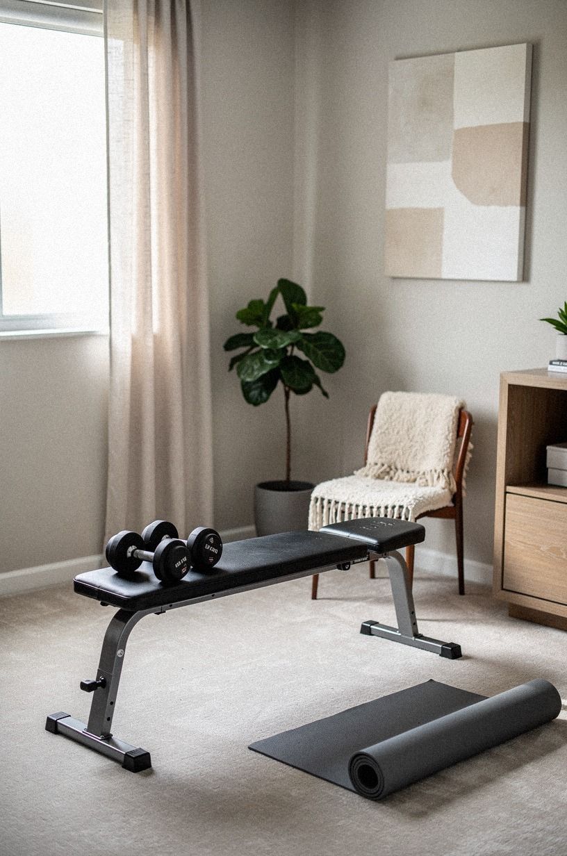 Swap a Bed for a Bench, Not More Equipment