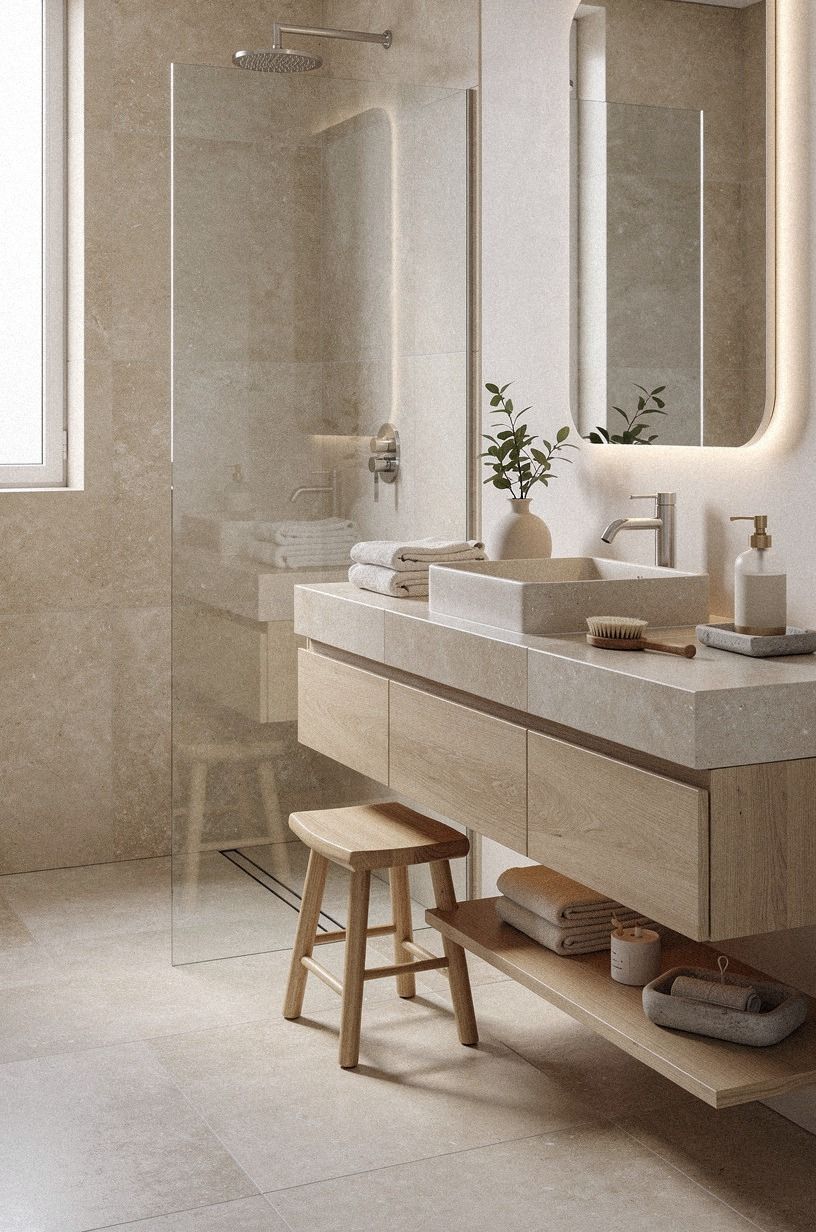 Choose Warm Tile Over Cold White