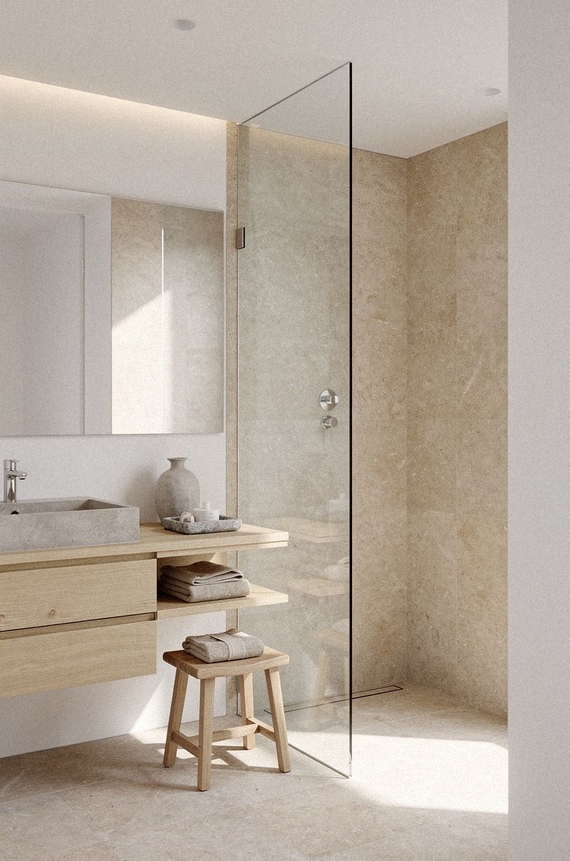 The Floating Oak Vanity