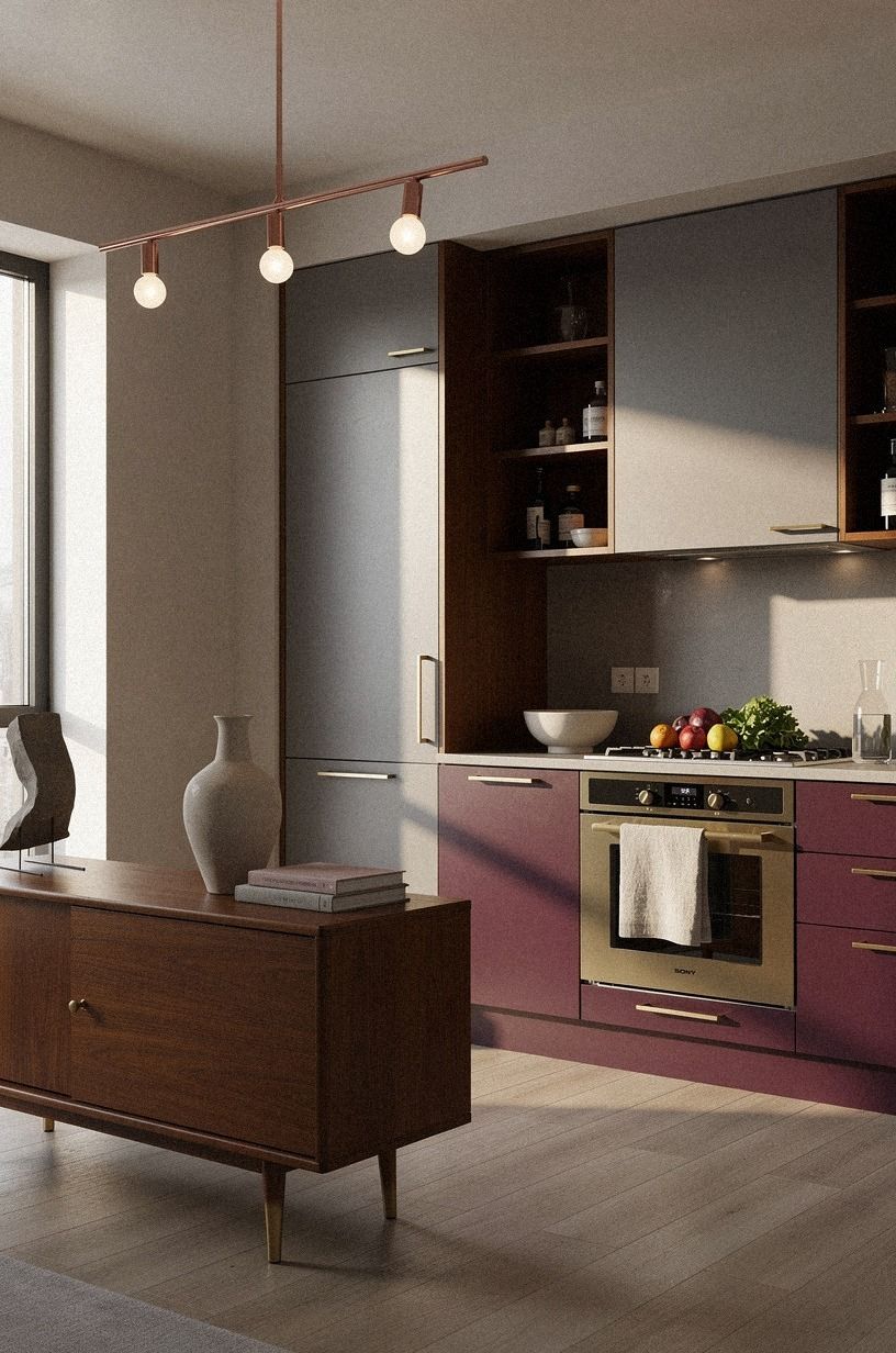 Make a small kitchen feel airy with clearances