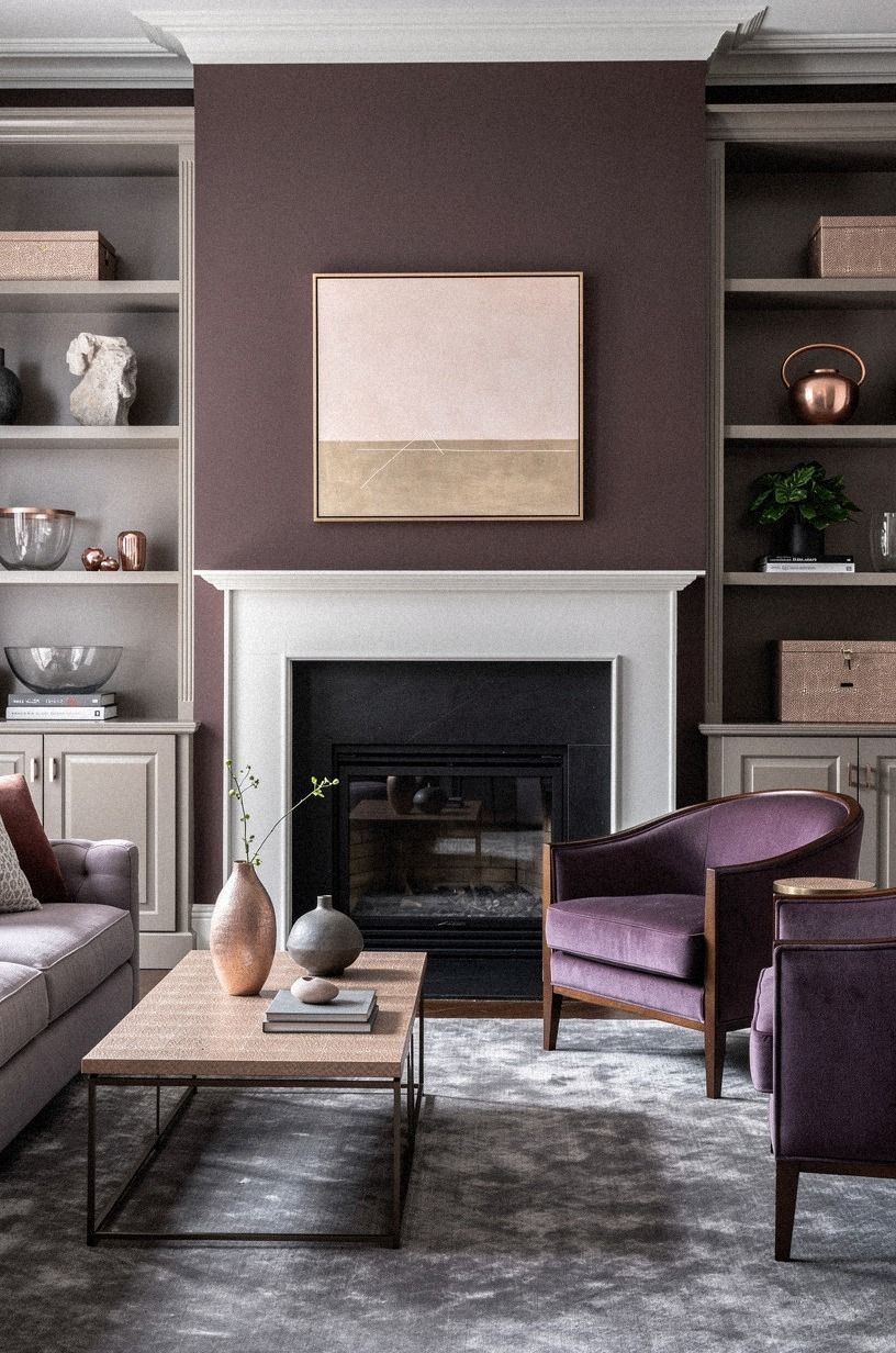 Hang art low and let the mantle breathe