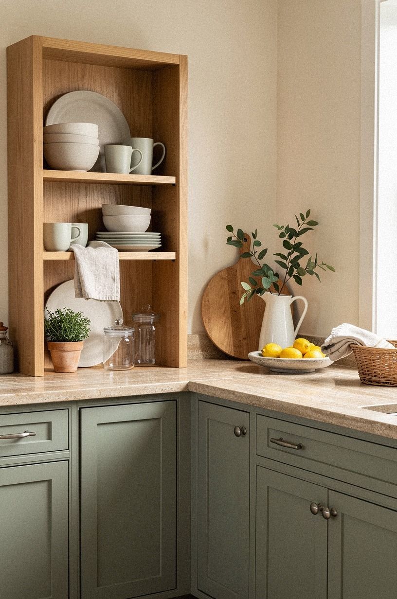 Choose curves over a square corner table