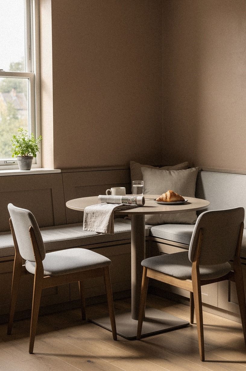 Protect 42 inches for comfortable corner kitchen seating