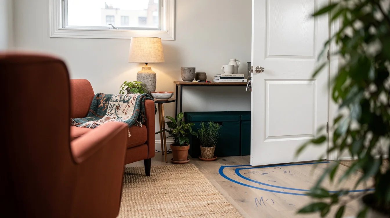 Map the Door Swing Before Moving Furniture