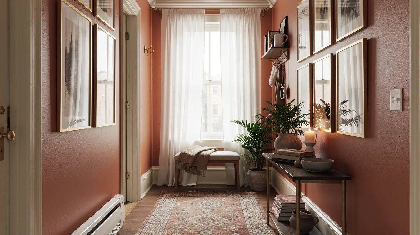 Repeat Slim Frames Down the Corridor