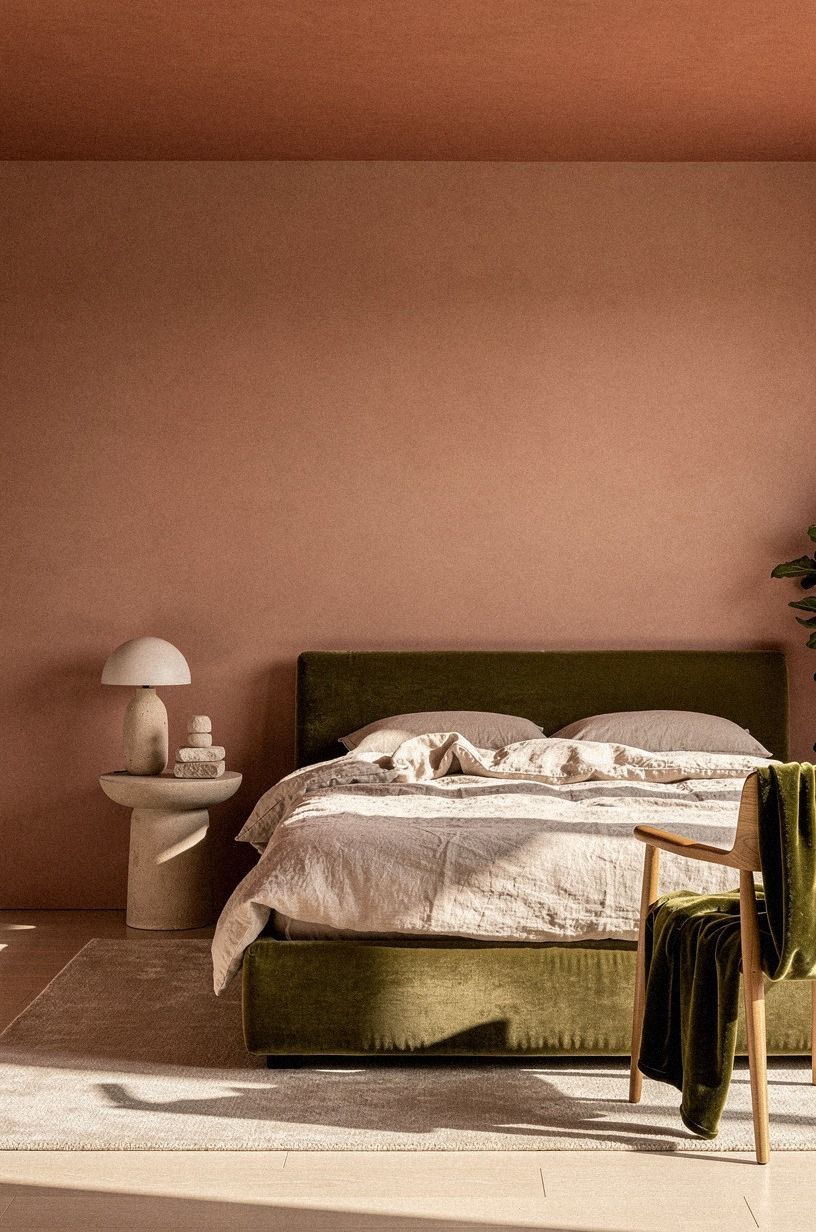 Paint the Ceiling for a Soft Canopy Effect