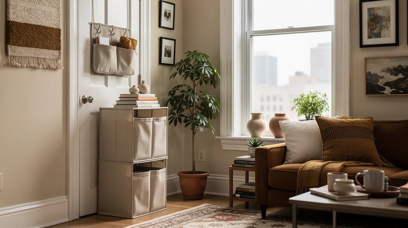 Stack a Fabric Cubby Shelf