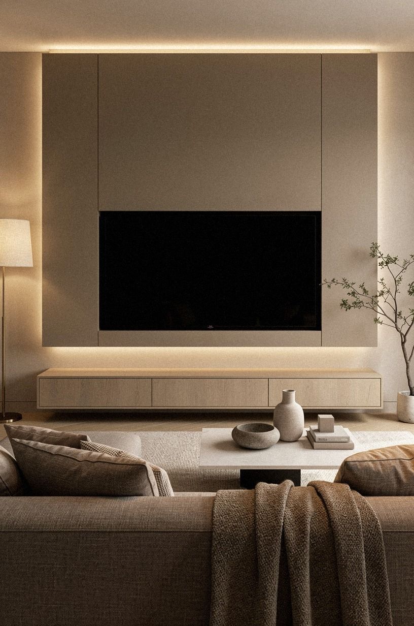 I Built a Lounge Media Wall for a Relaxed, Cinematic Vibe at Home