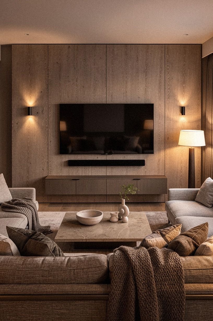Let the Cerused Oak Moment Carry the Texture