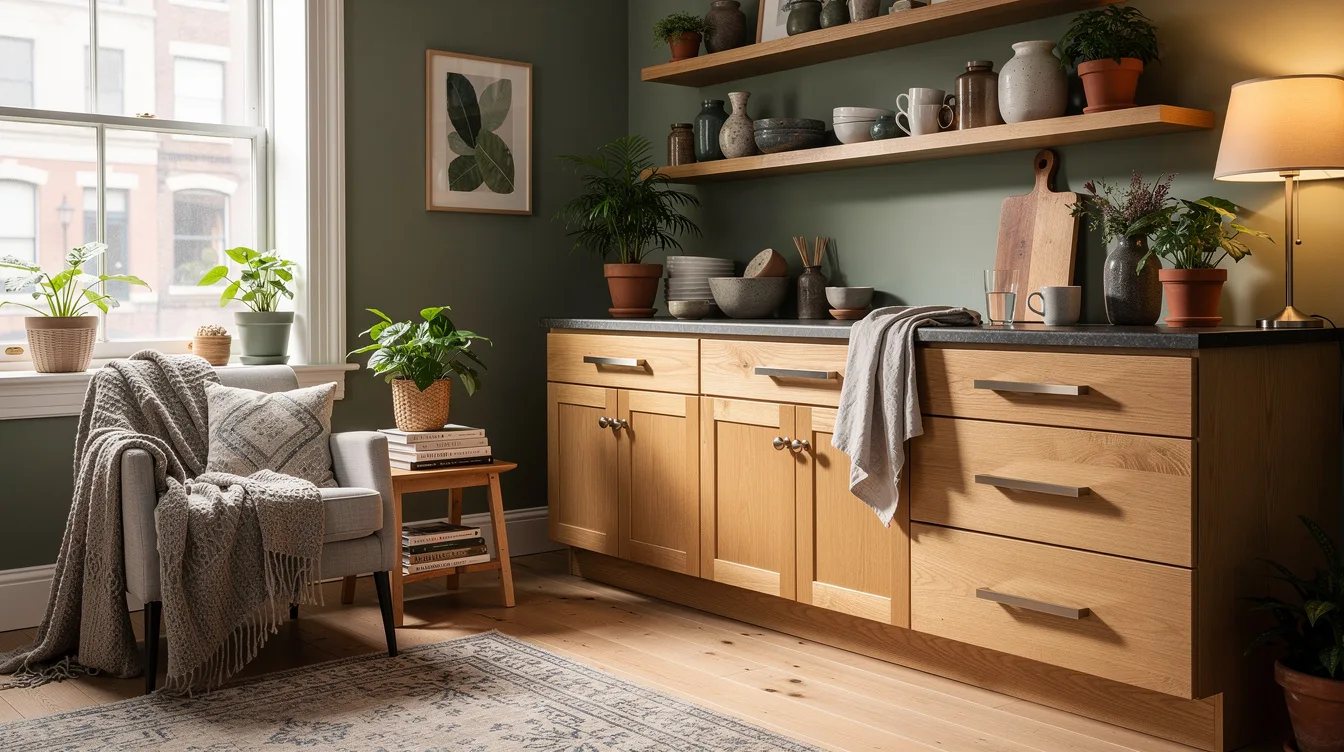 Use Cup Pulls on Drawers Only