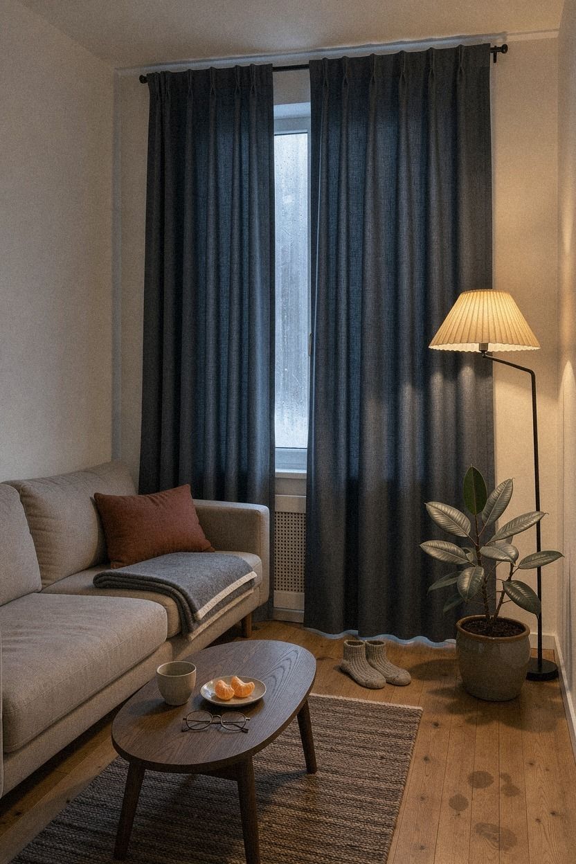 I Tried to Keep the Heat In With Curtains This Winter, Here Is What Worked