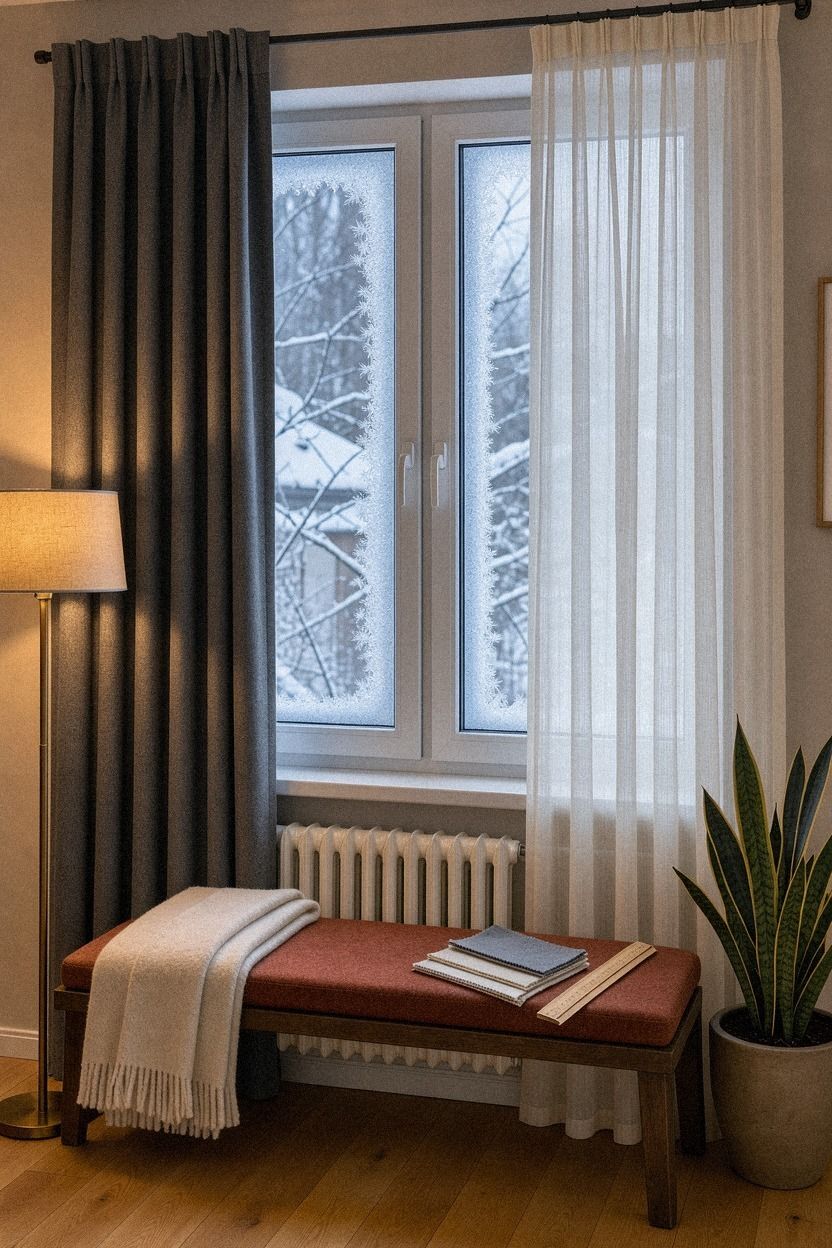 Thermal curtains or pretty sheers?