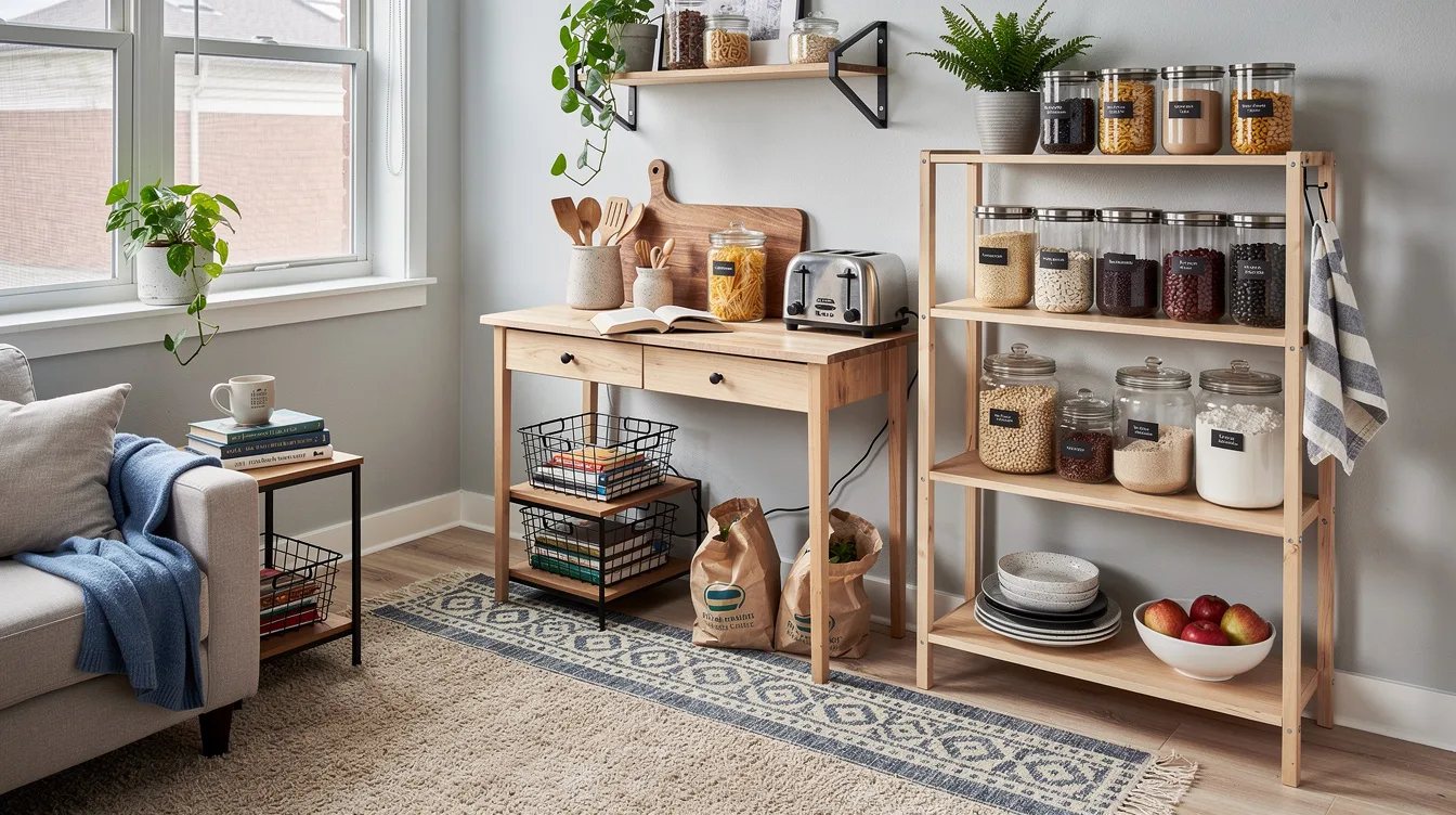 Organize With Glass Canisters