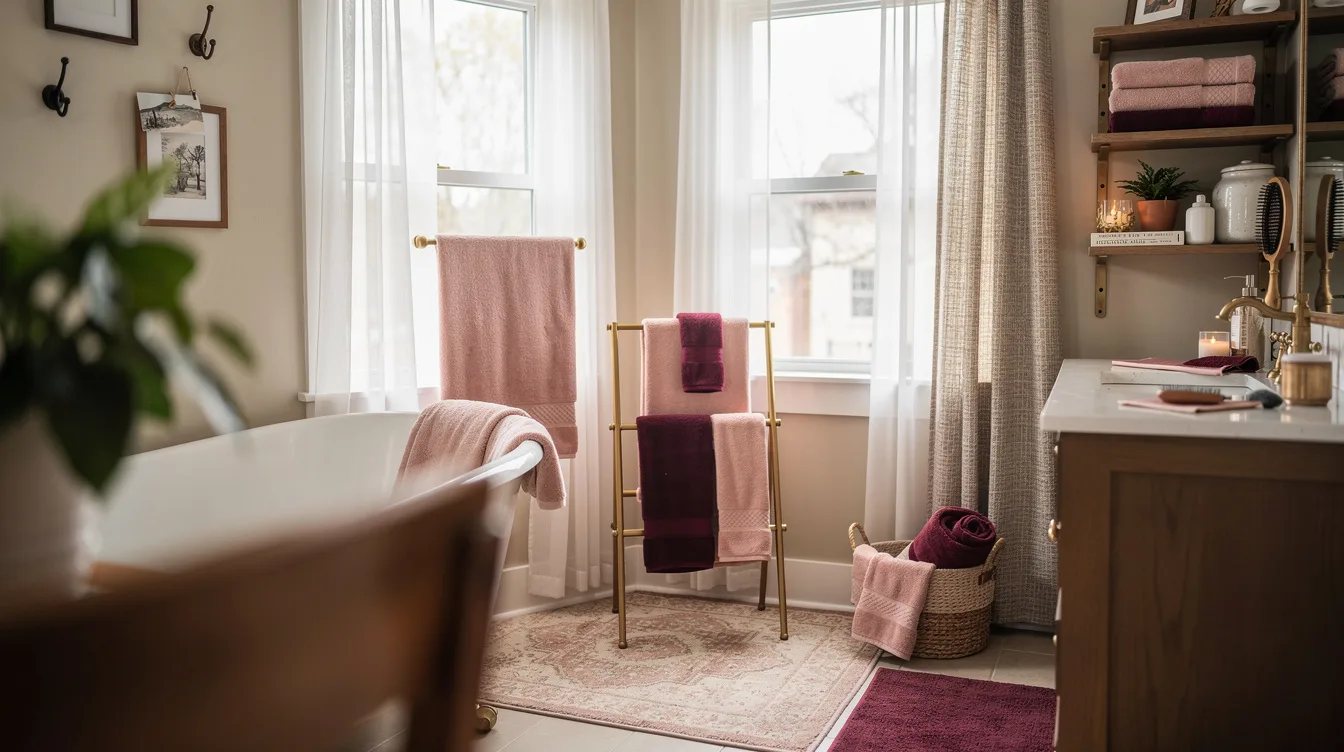 Refresh the Bathroom With Towels