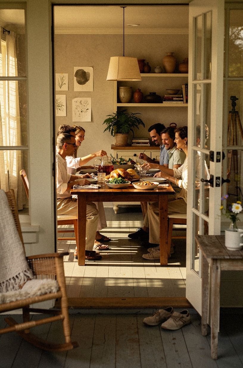 Frame the window with the Southern Porch Principle