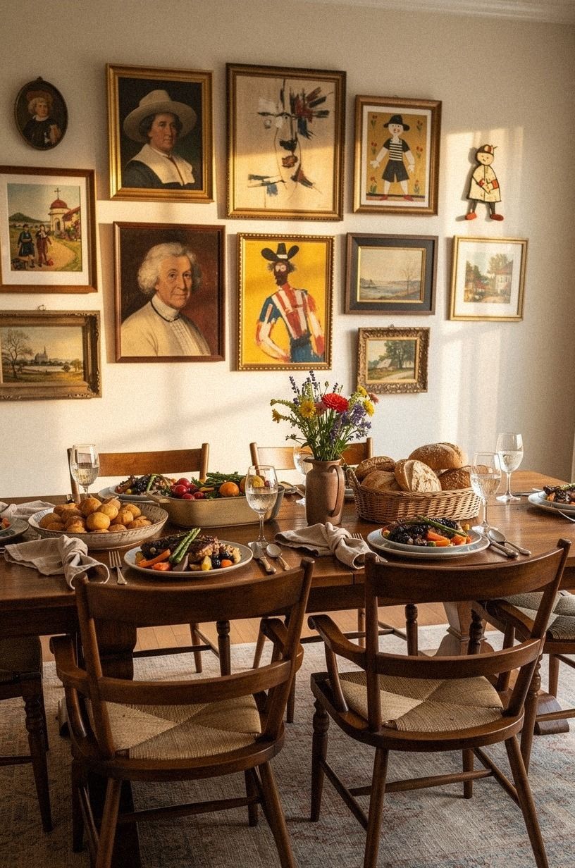 Swap matching art for a collected gallery