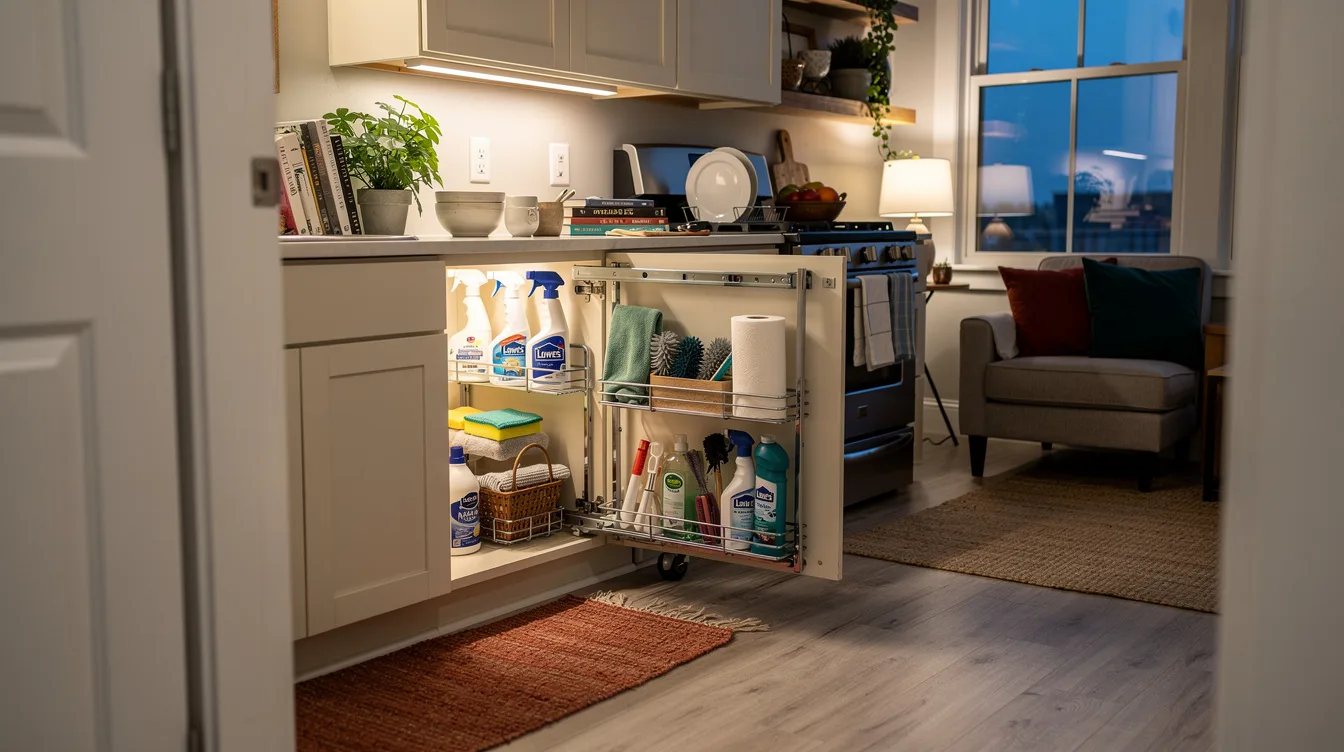 Create a Cleaning Supply Cabinet