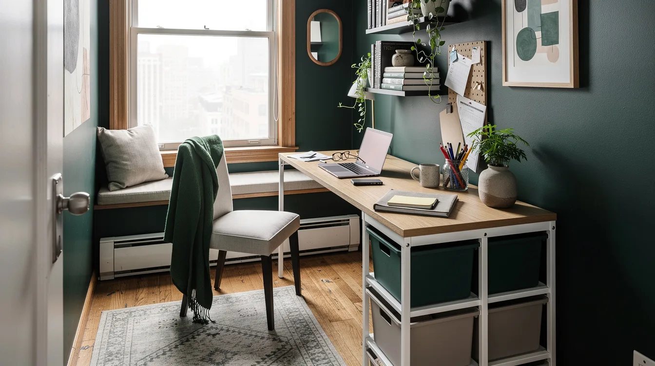 Create a Compact Desk Return