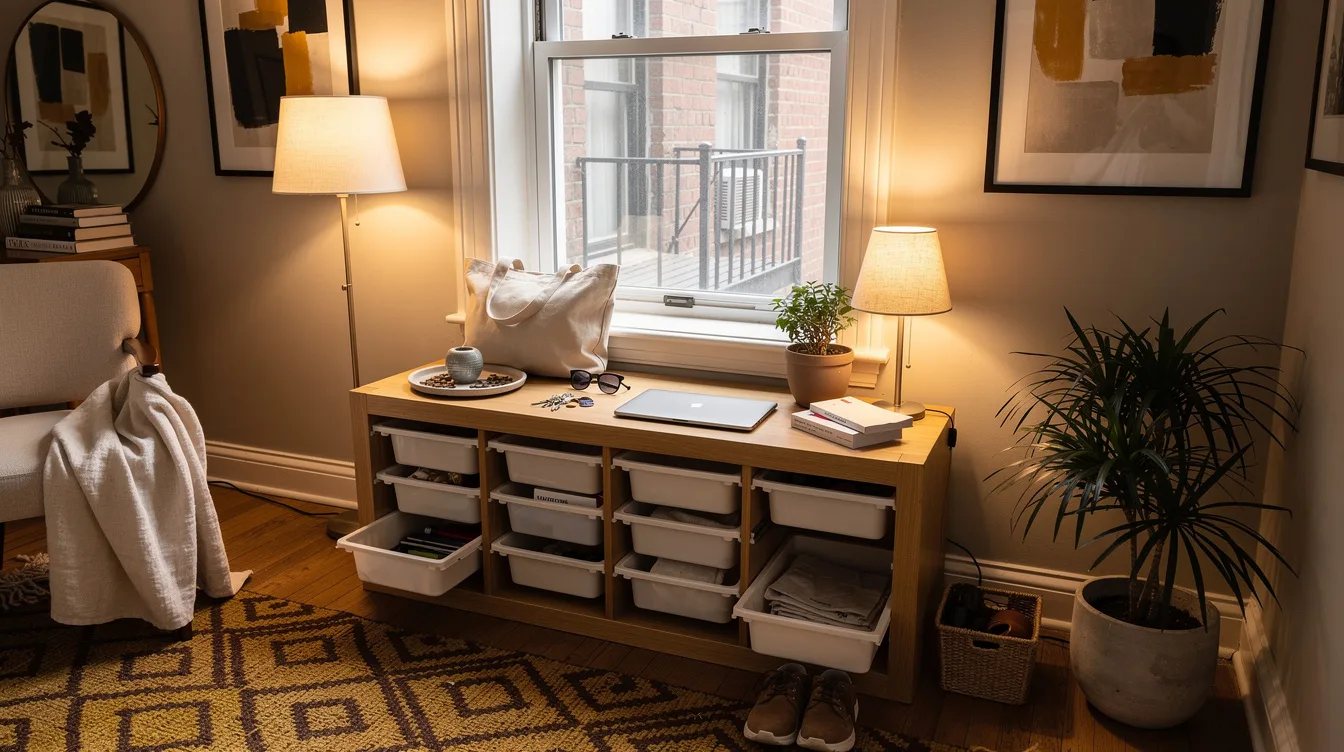 Turn the Top Into a Landing Shelf