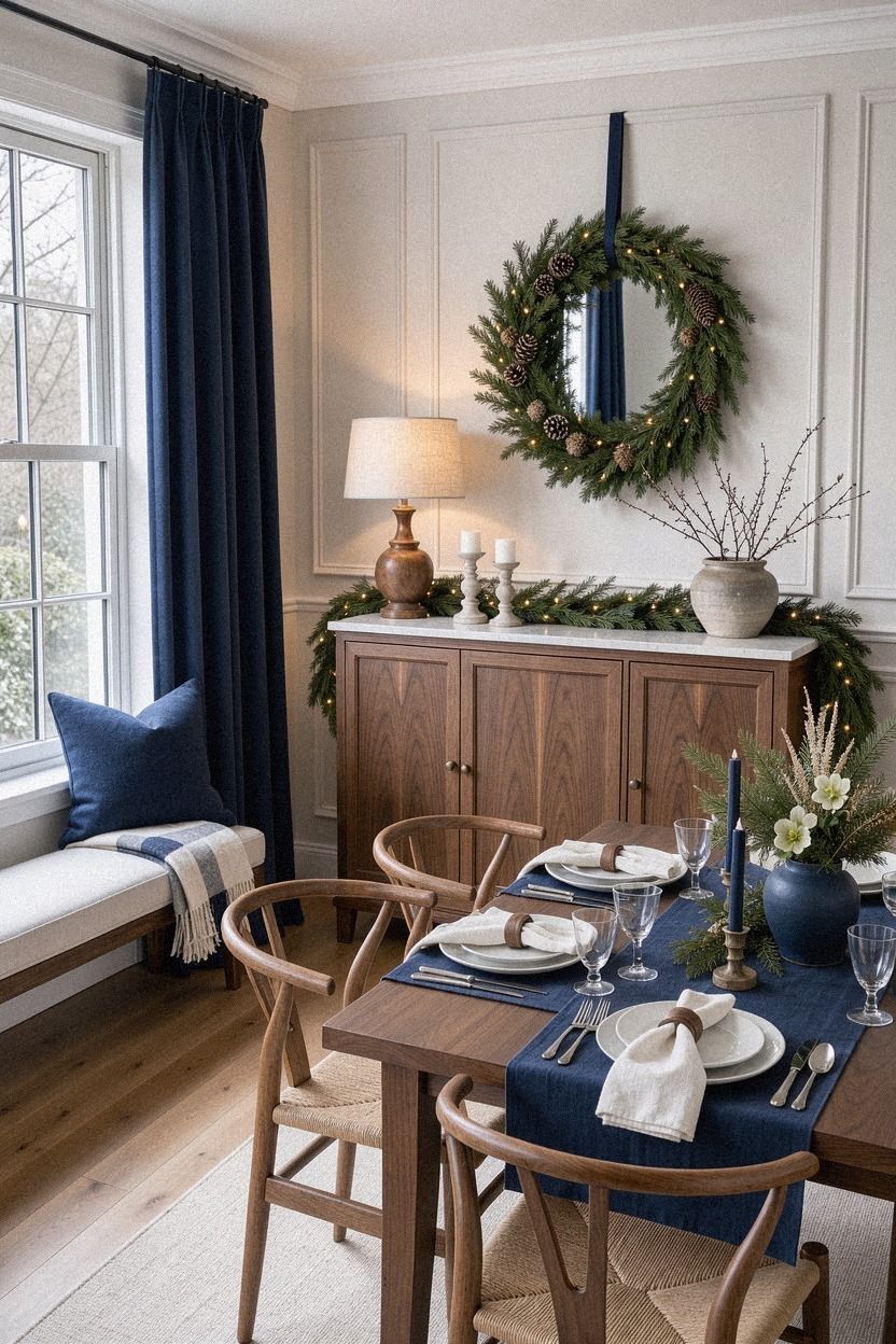Choose Warm Woods Over Shiny Seasonal Pieces
