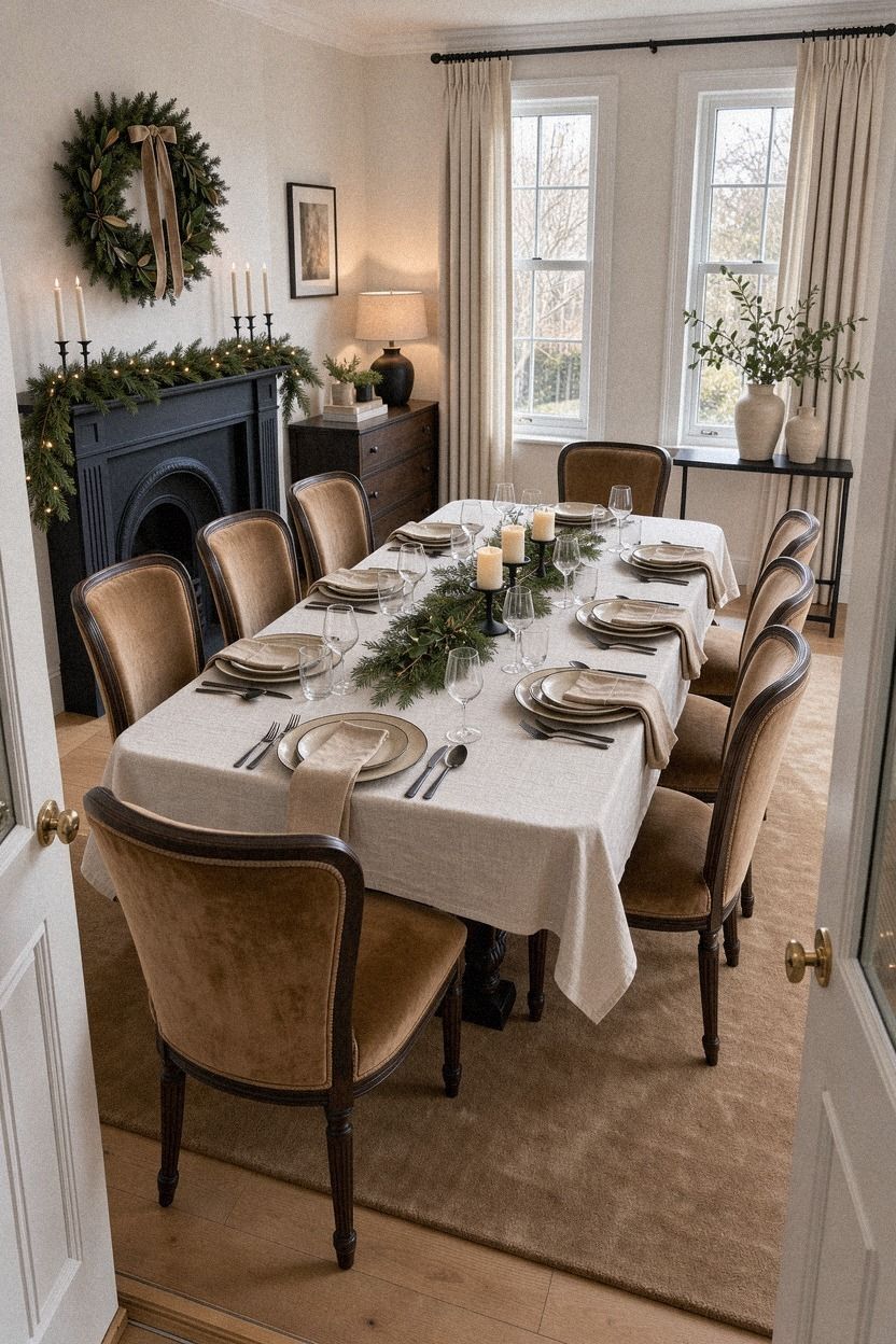 Use Greenery From the Yard, Not a Matching Garland