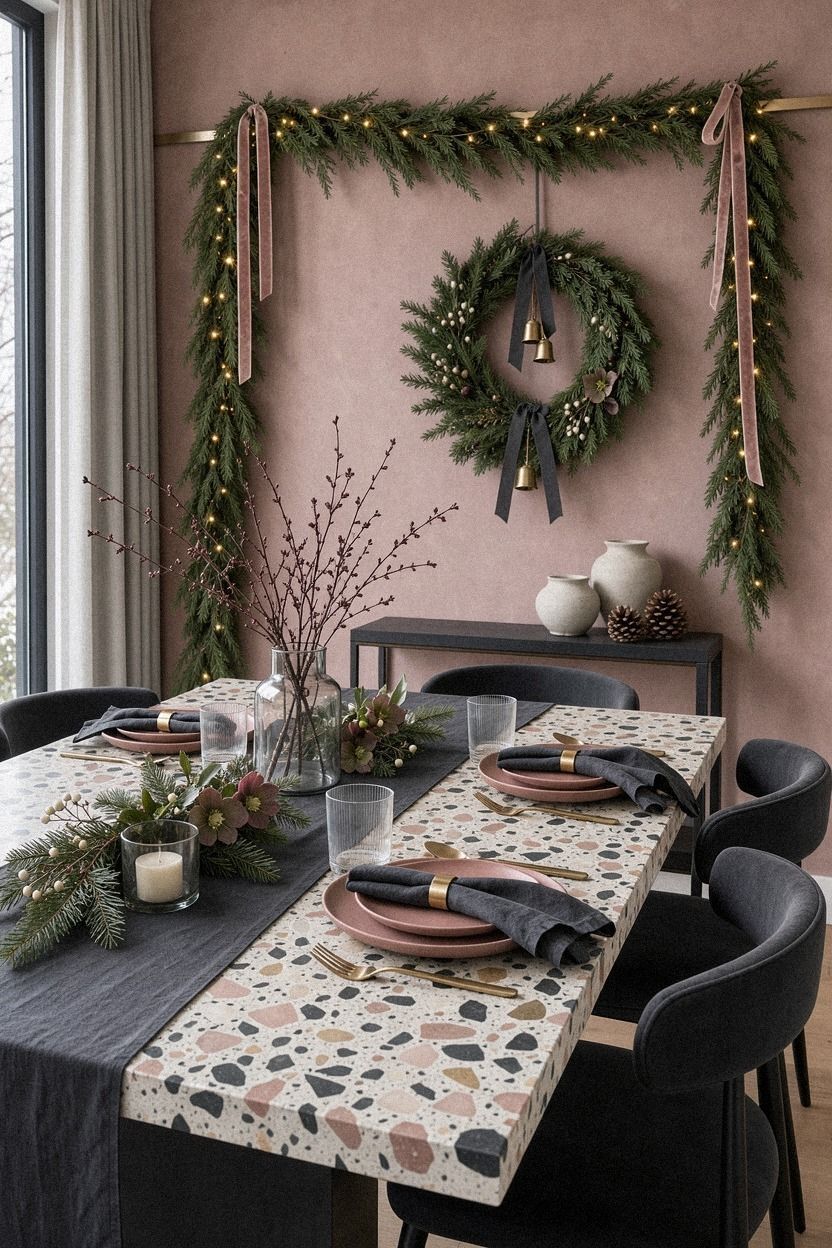 Let Farrow & Ball Pigeon Carry the Small Centerpiece