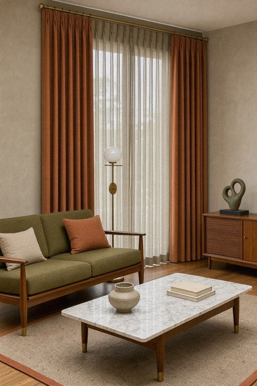 Choose a double-layer curtain