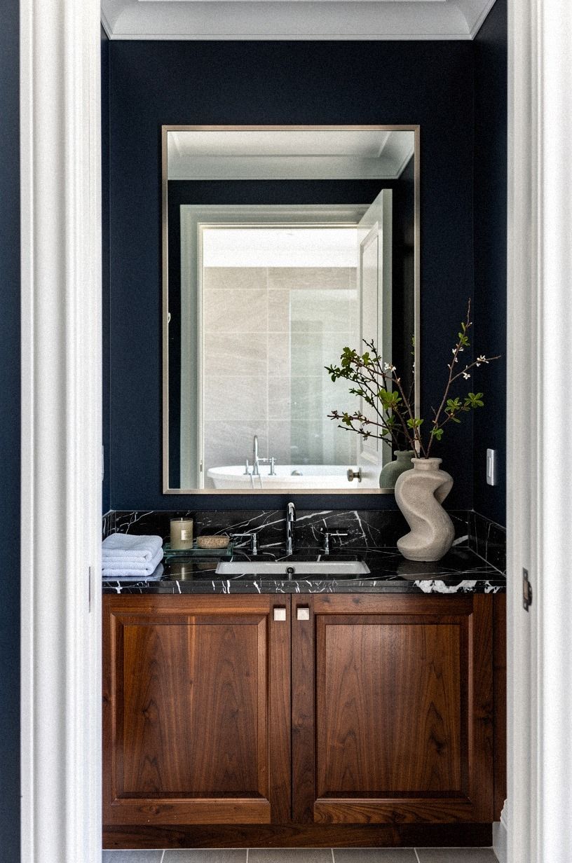 Frame the Mirror, Keep the Vanity