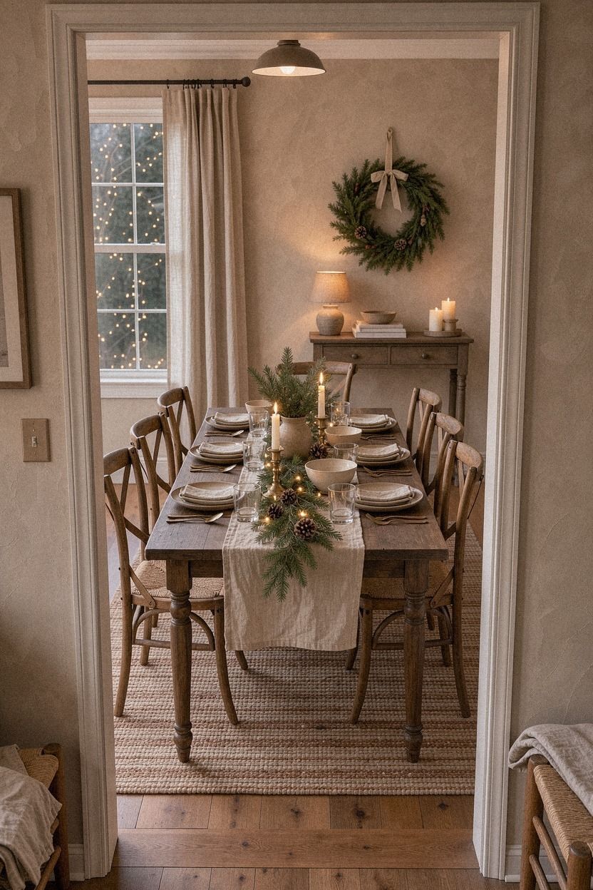 14 Elegant Christmas Tablescapes That Cost Under $40 Without Looking Cheap