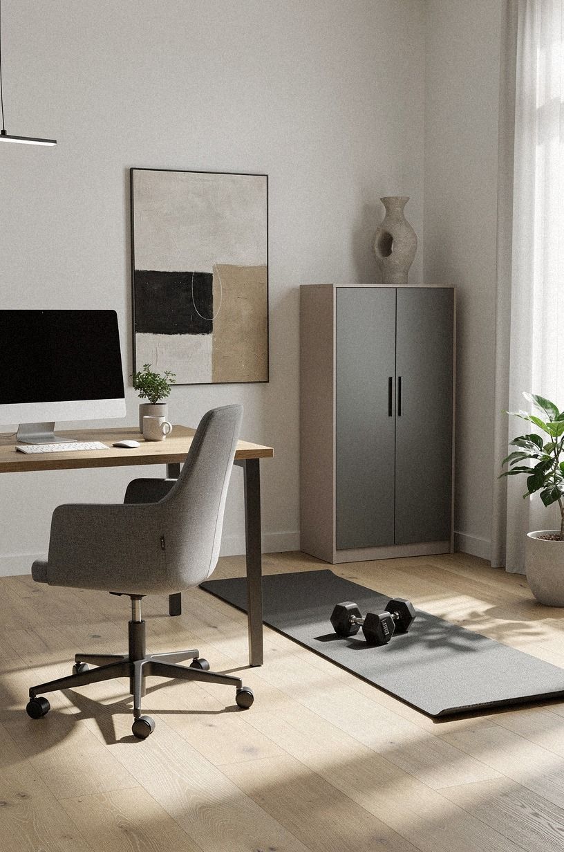 Easy Home Office and Gym Combo Layouts for Small Rooms That Actually Work