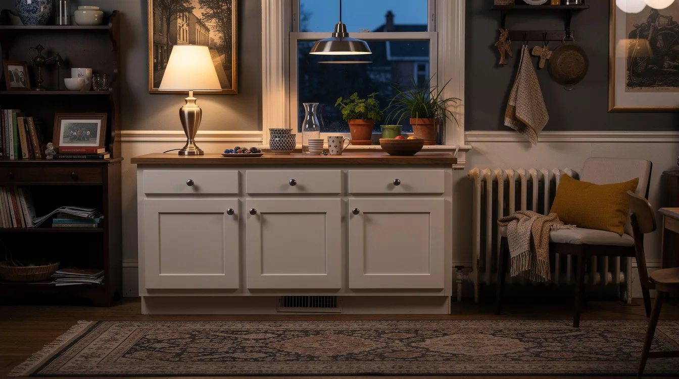 Swap Dated Knobs for Satin Nickel