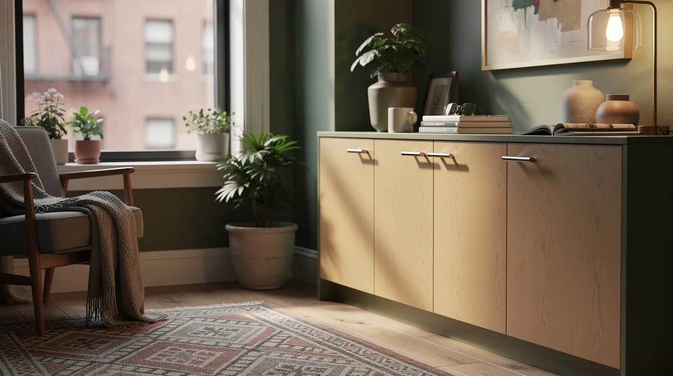 Install Bar Pulls on Lower Doors
