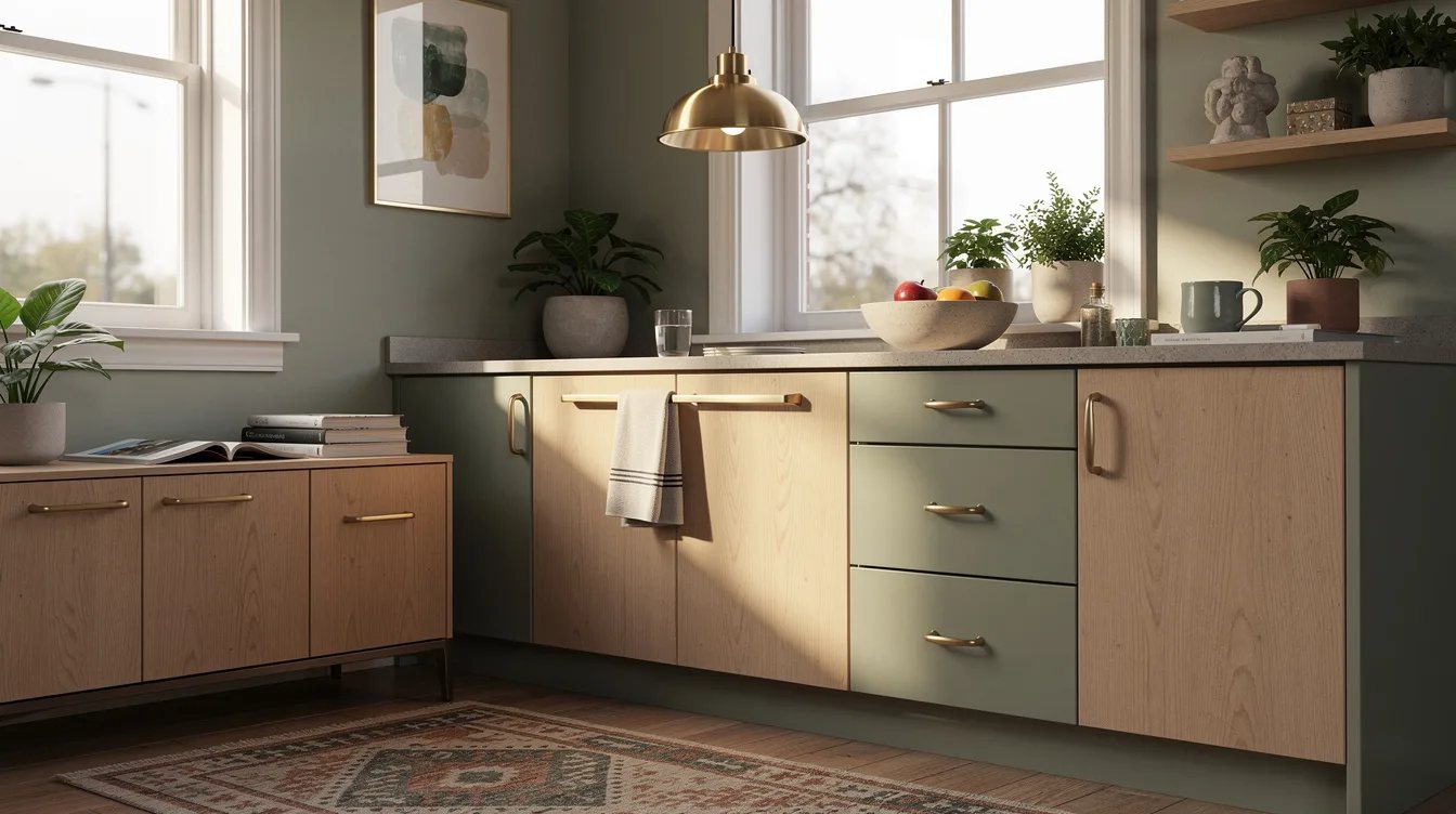Coordinate Hardware with a Brass Pendant