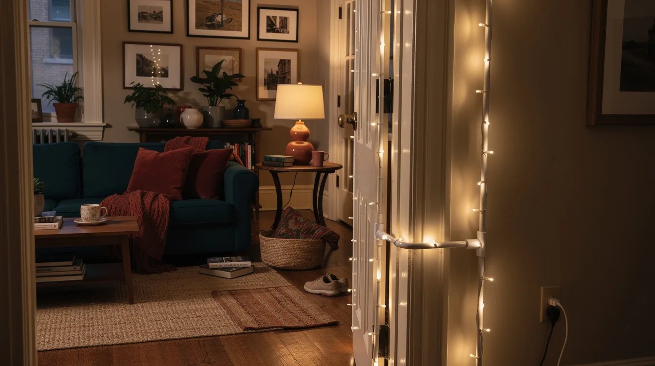 Frame Doors With Tension Rods