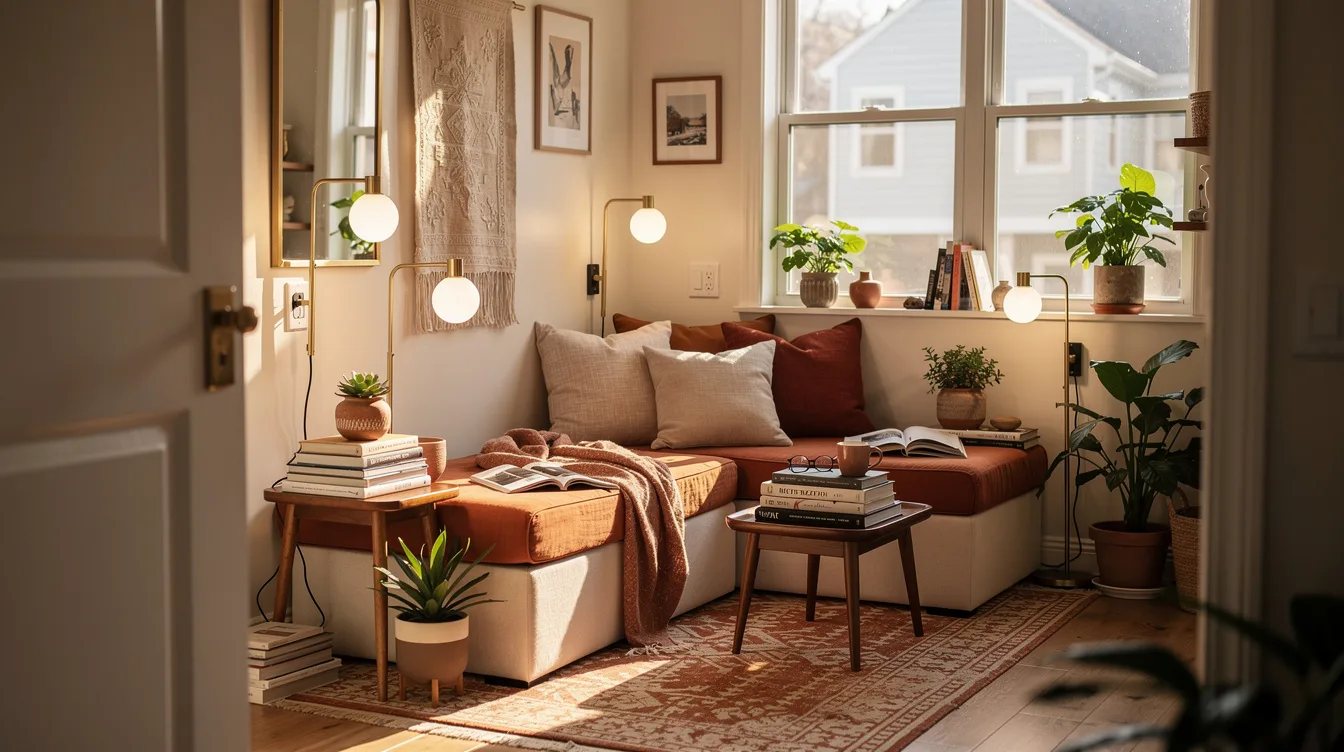 Mixing Warm Shades With Icy Bulbs