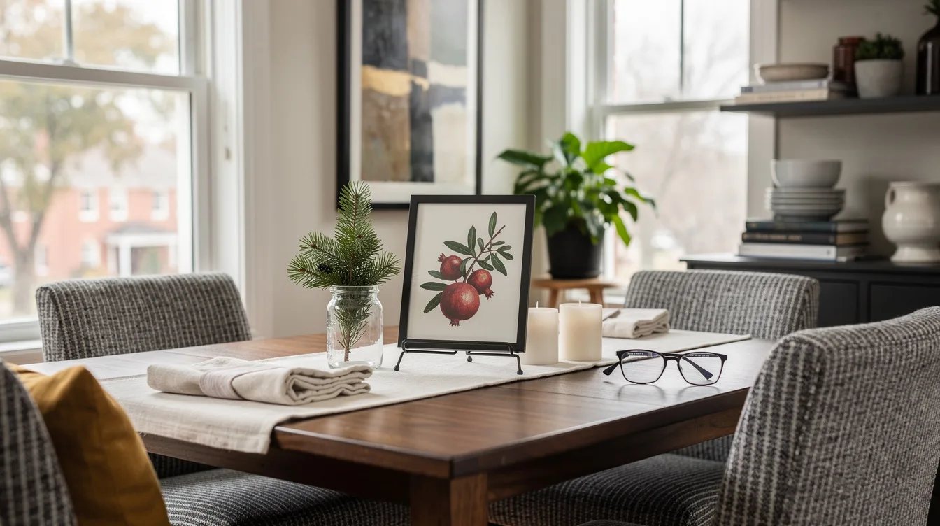 Frame a Pomegranate Branch