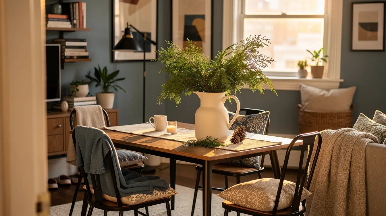 Fill a Ceramic Pitcher with Cedar