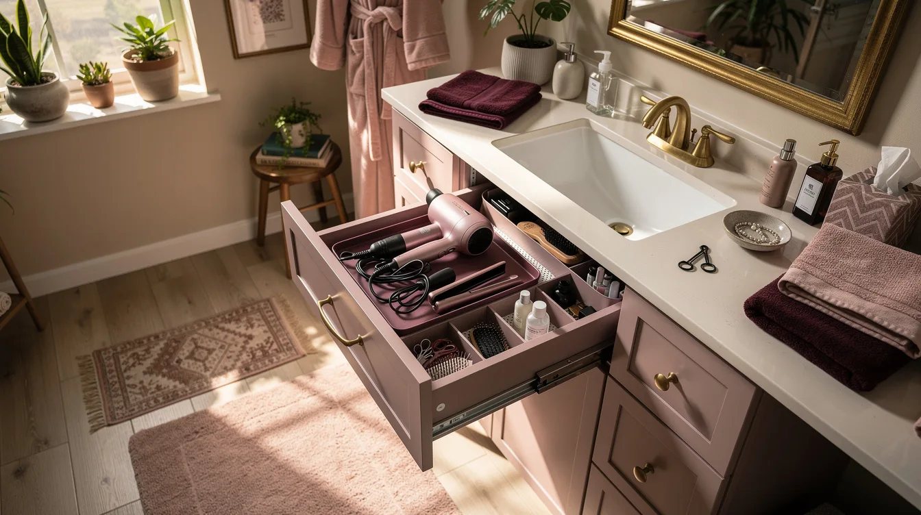 Keep Hair Tools in a Heat-Safe Tray