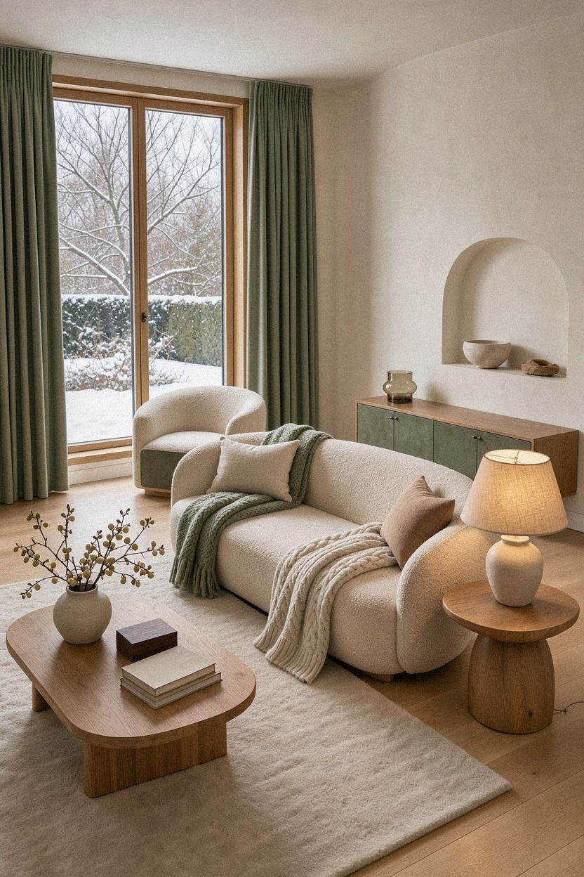 Paint the surrounding wall with a warmer frame