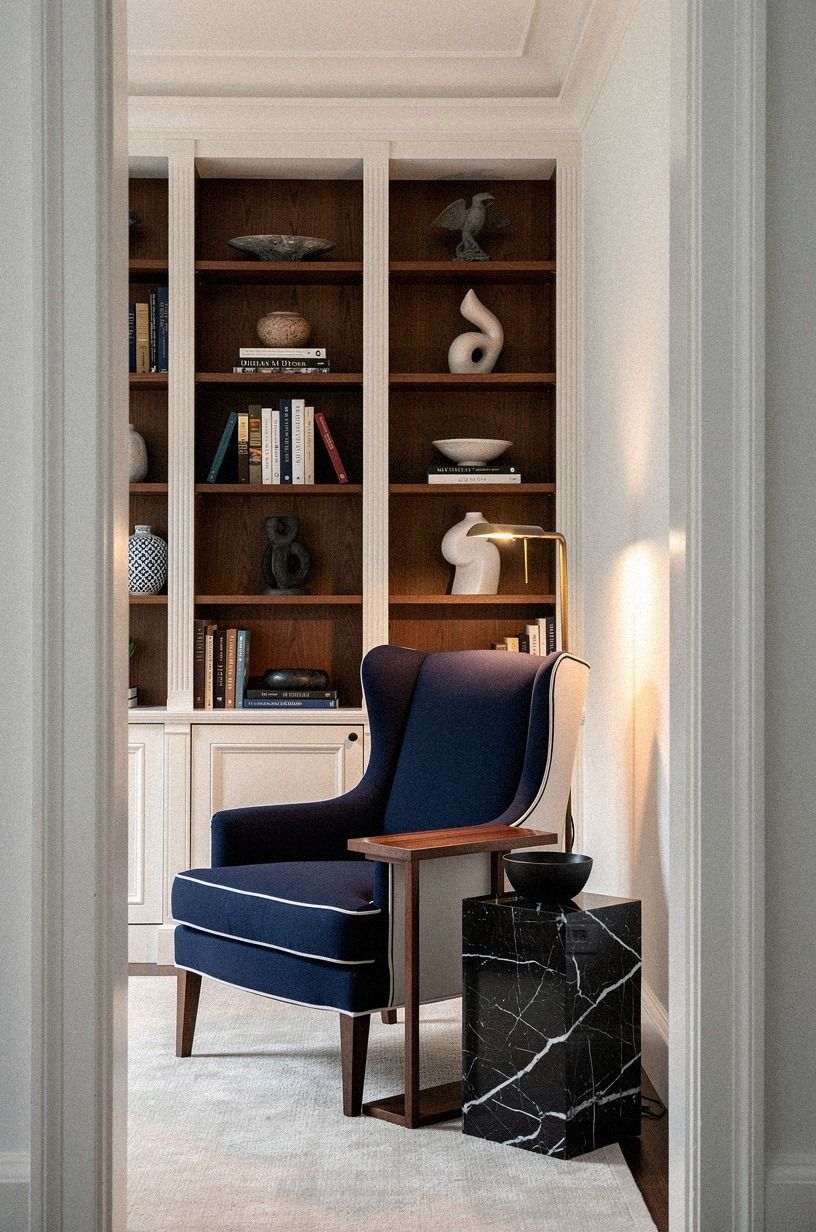 Give the reading chair its own vignette