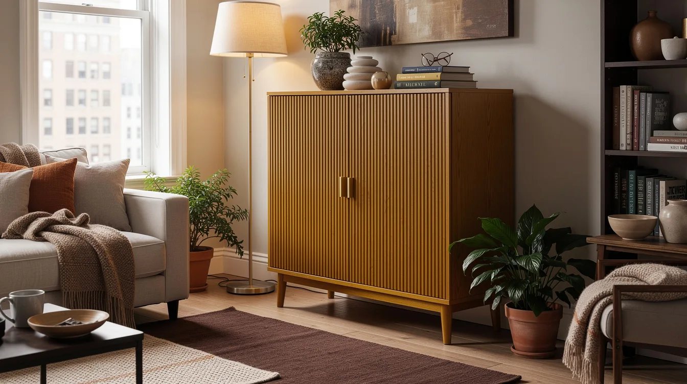 Choose a Fluted Cabinet for Texture