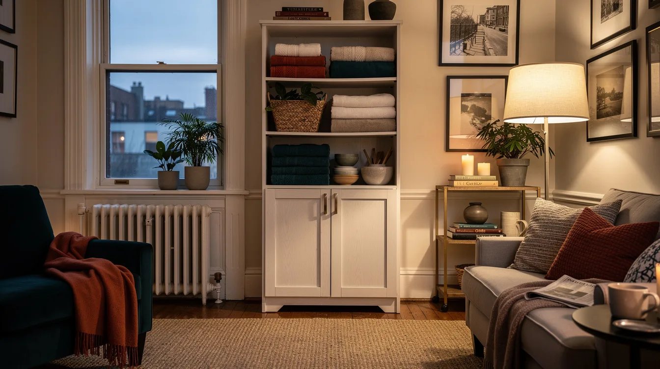 Install a Tall Linen Tower