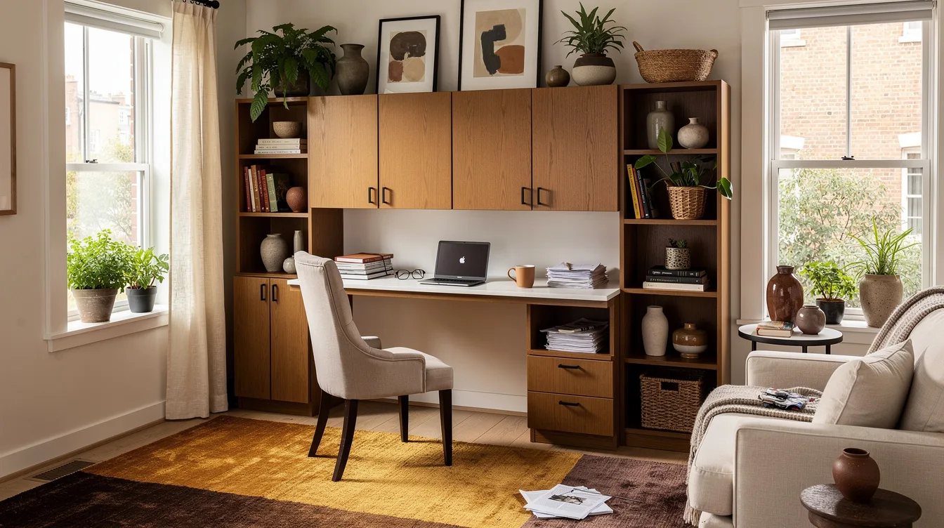 Organize a Home Office Wall