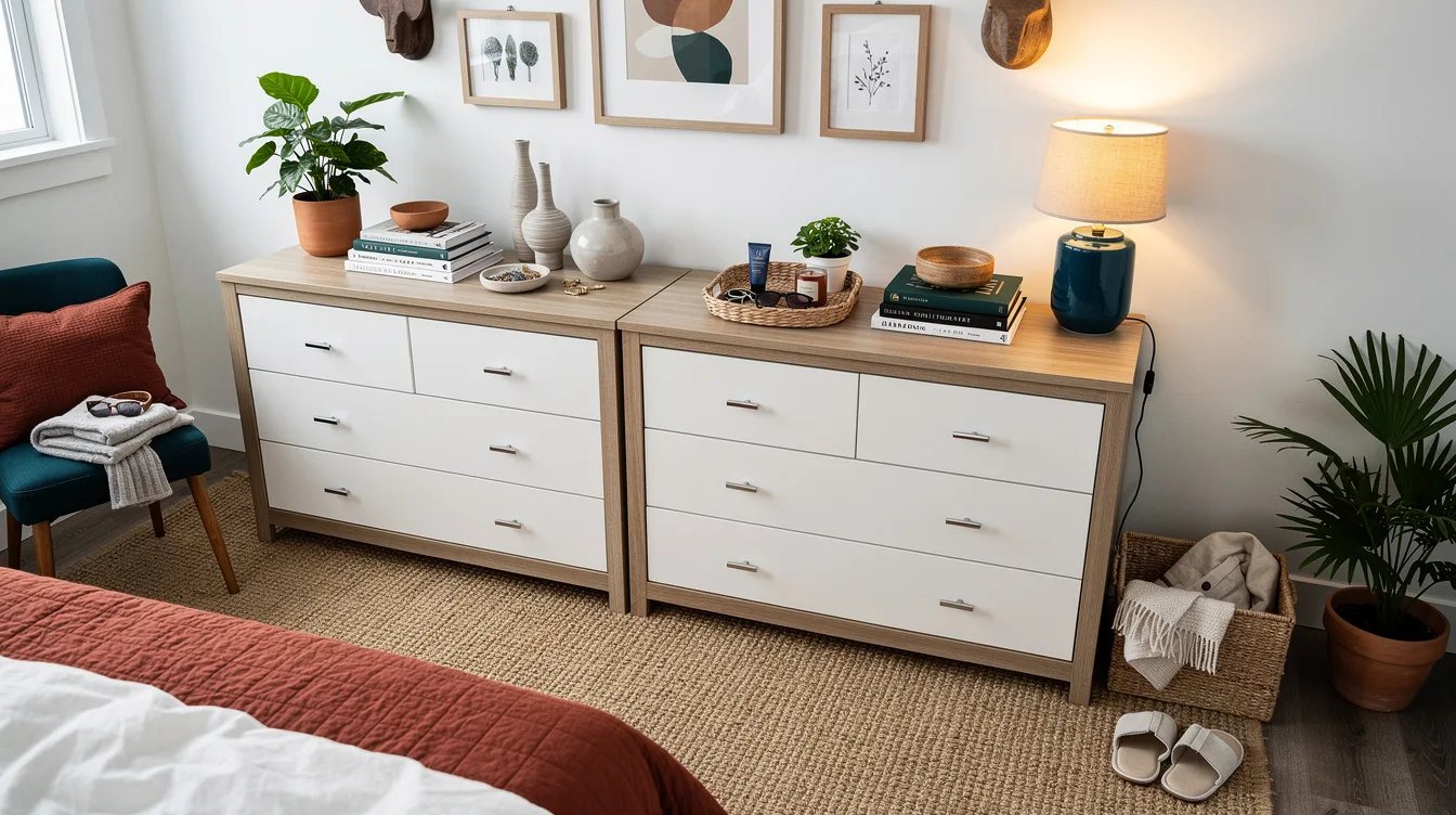 Finish a Bedroom With a Dresser Wall